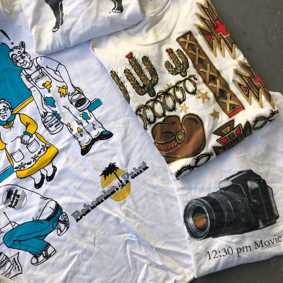 Vintage Tee Shirt Bundle Deal (8 Tees) - Picture 4 of 6